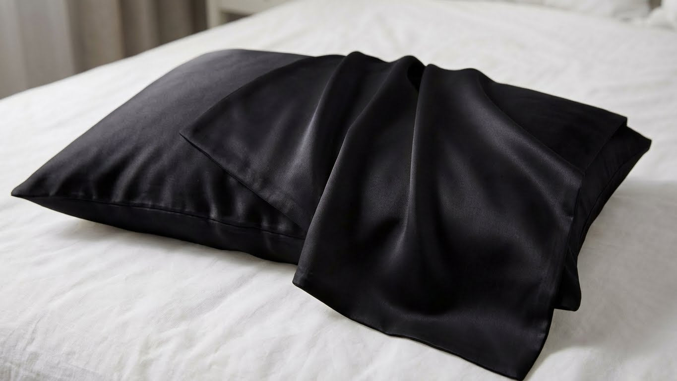 Kissenbezug aus Seide