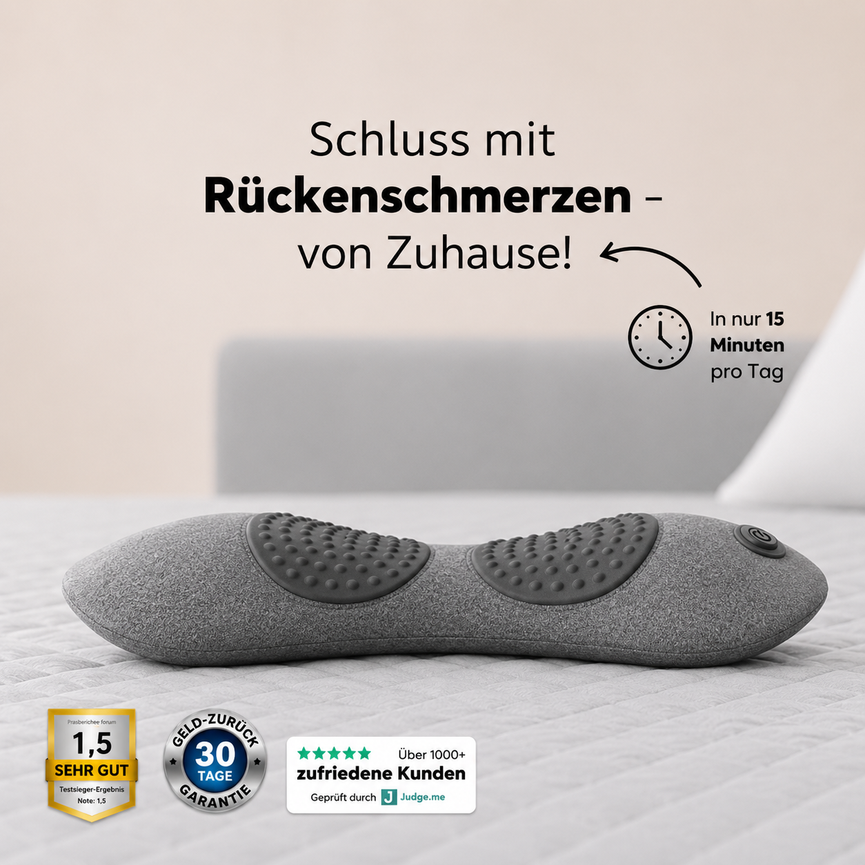3-in-1 Rückenmassagegerät