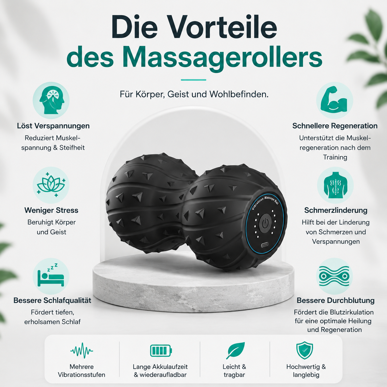 OrthoRoll-Vibrations- Massageroller