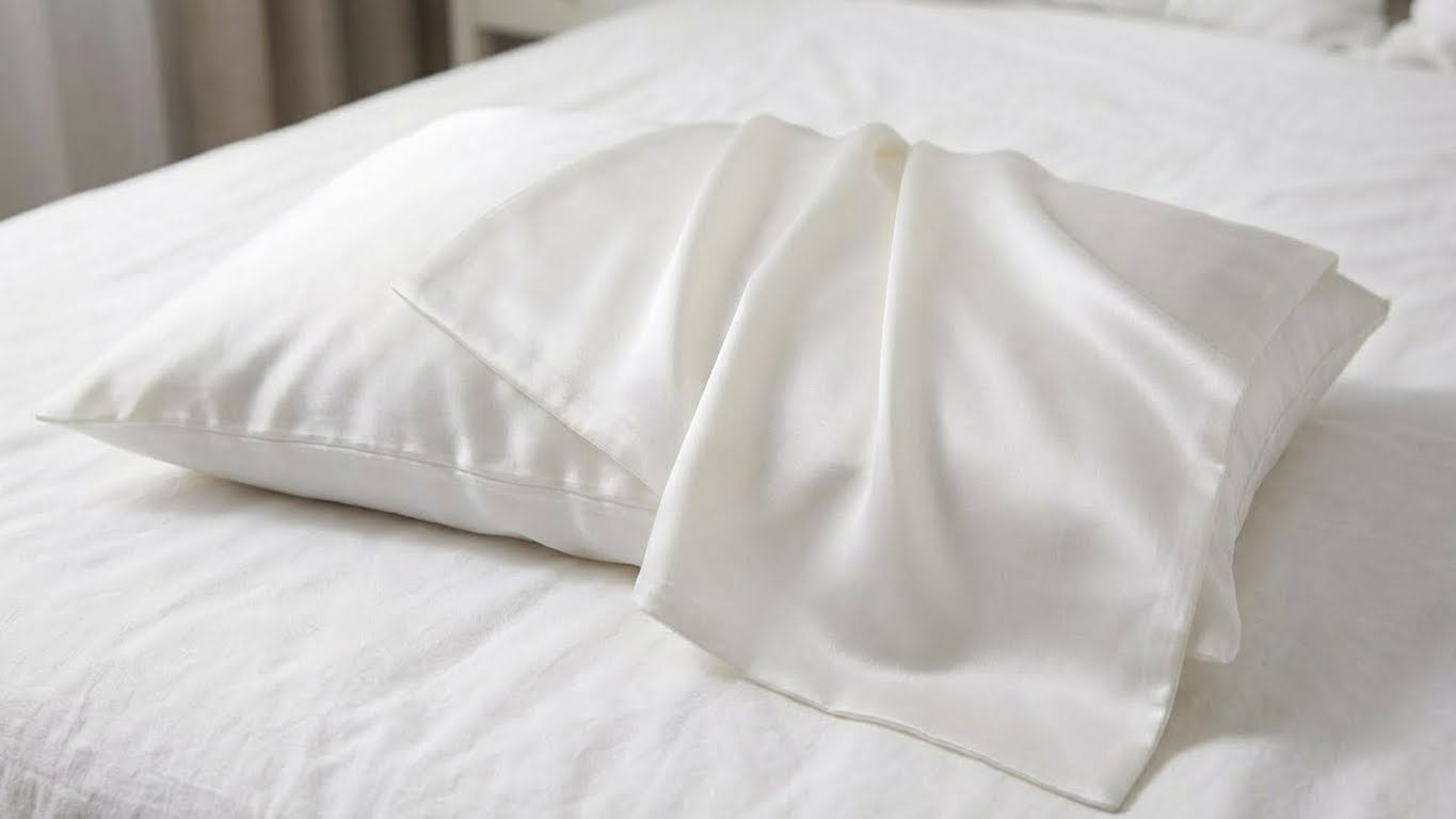 Kissenbezug aus Seide